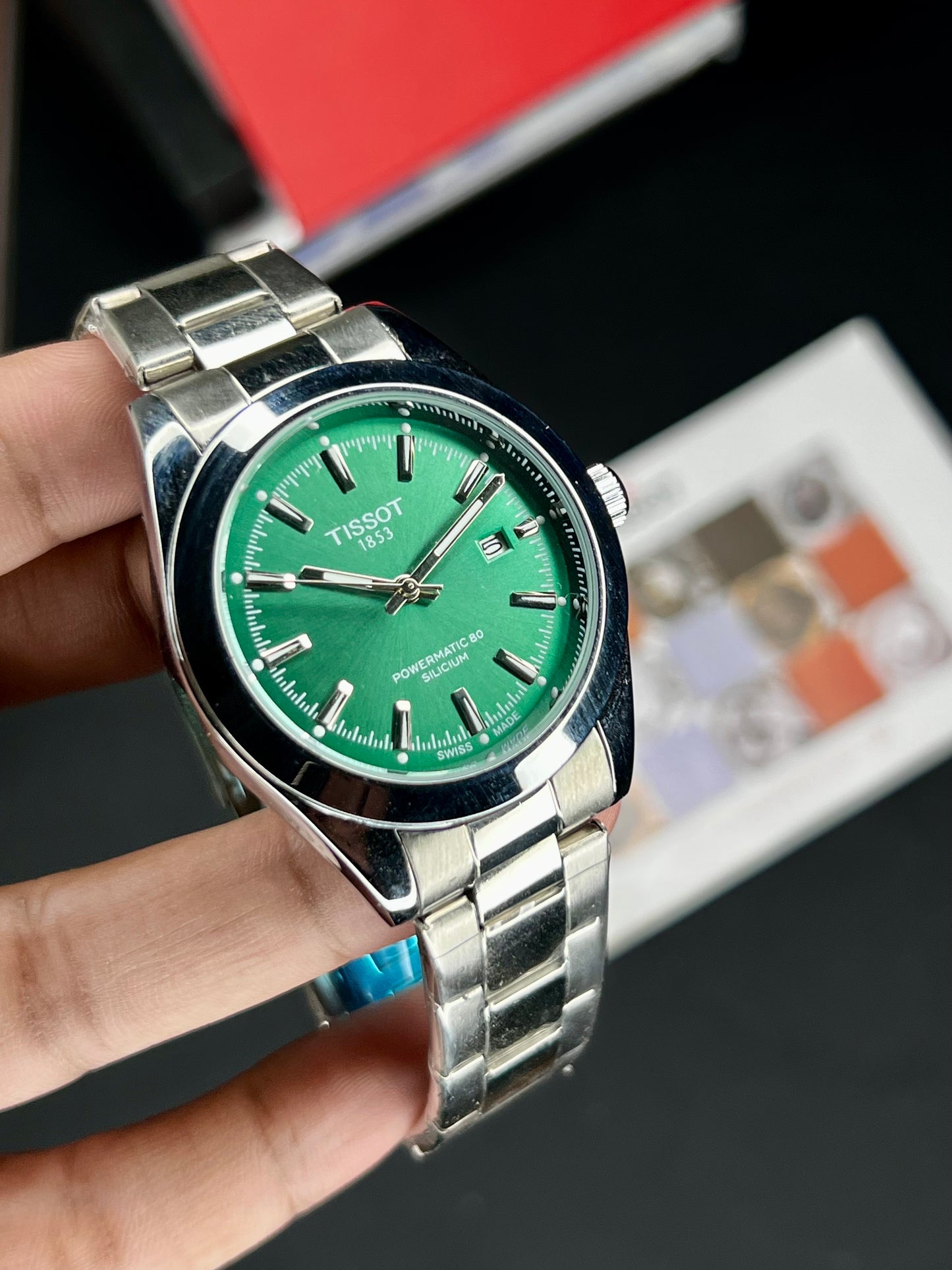 TT Bottle Green dial