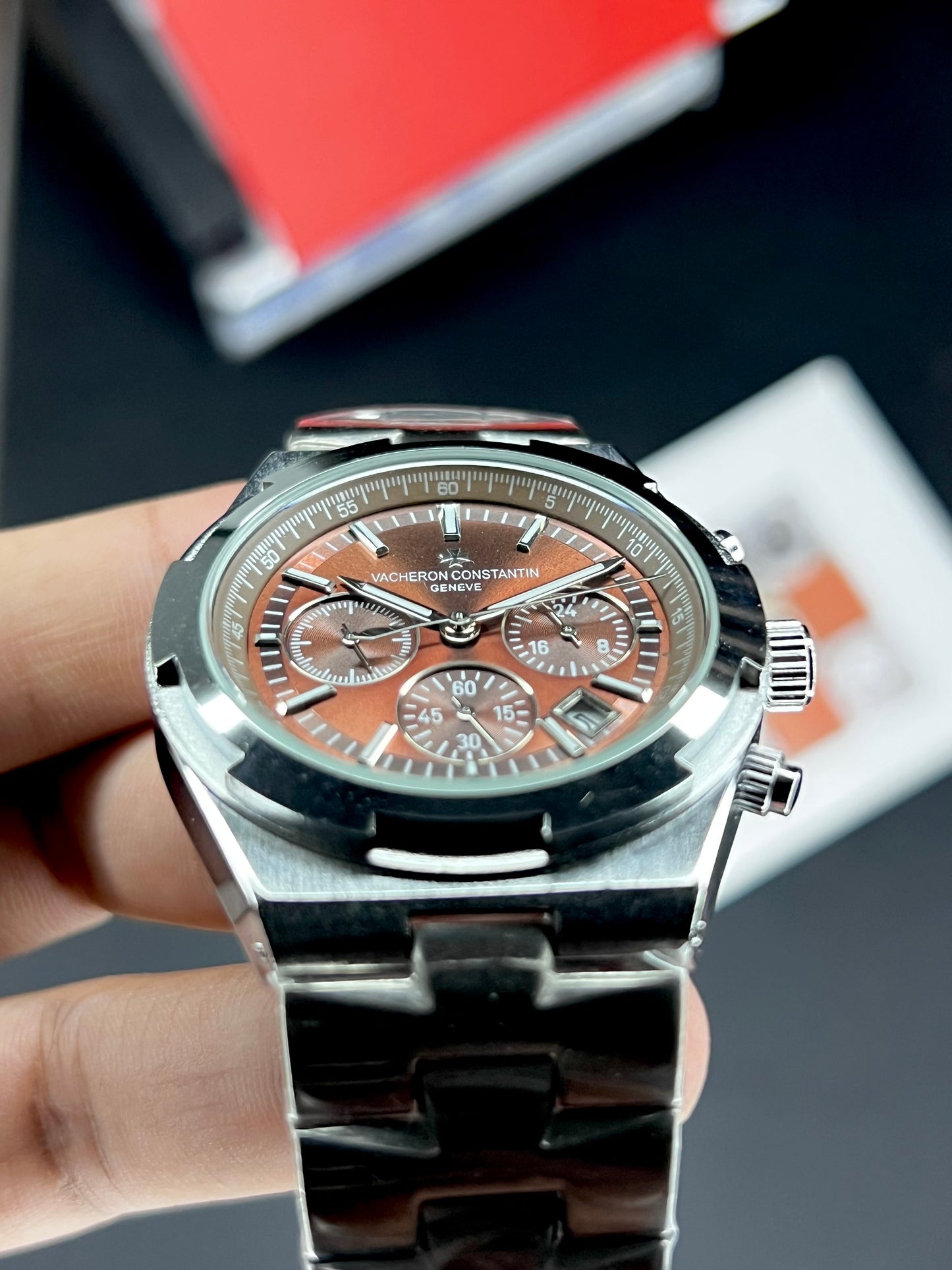 VC Chocolate Brown Chronograph