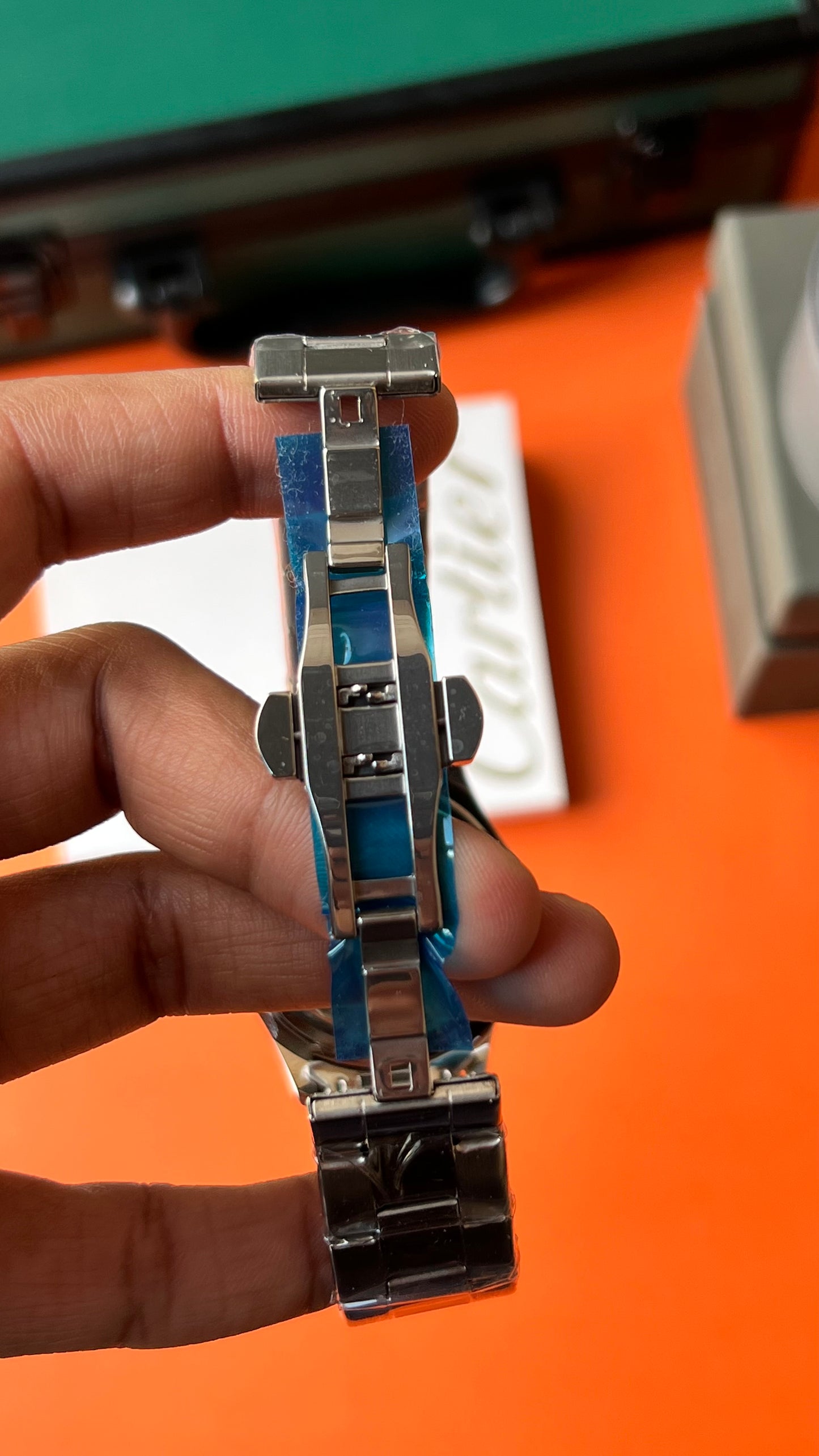 Tag Aquaracer Plain Black ( Chain)