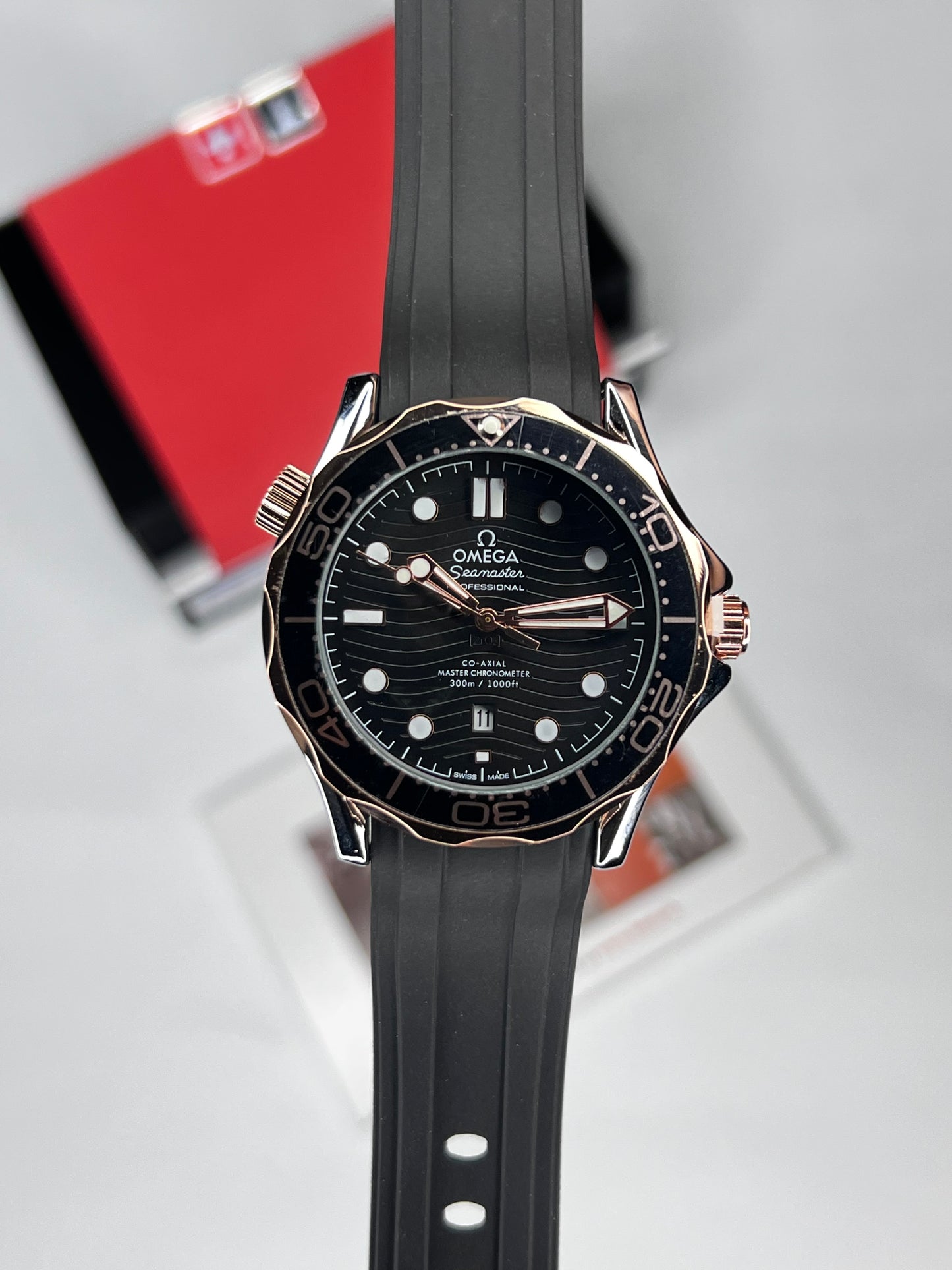 OMG SeaMaster Silver Case