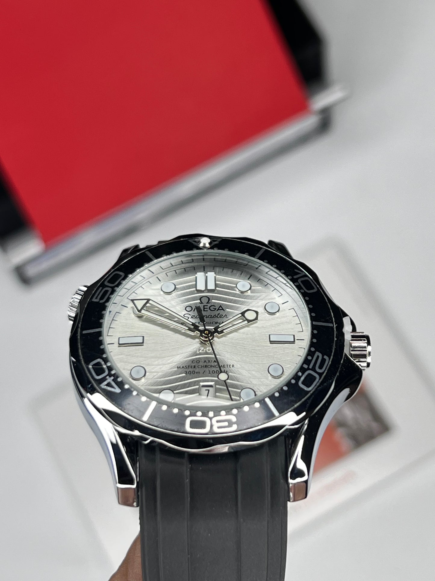 OMG SeaMaster Silver Case
