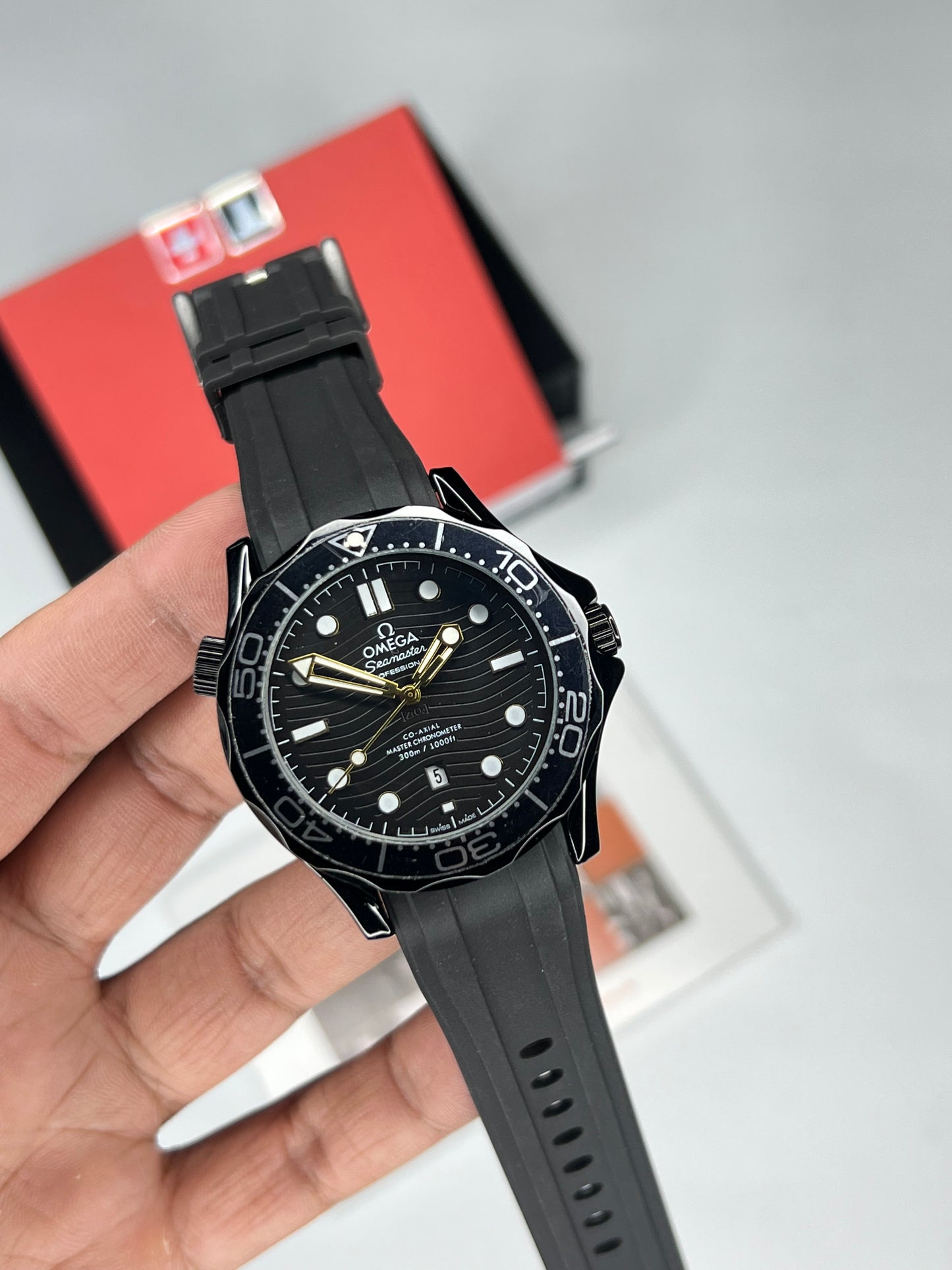 OMG Seamaster Black Case