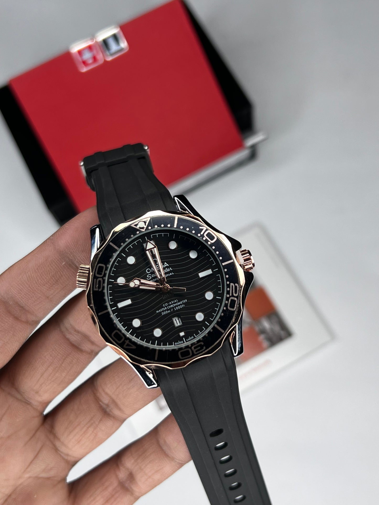 OMG SeaMaster Silver Case