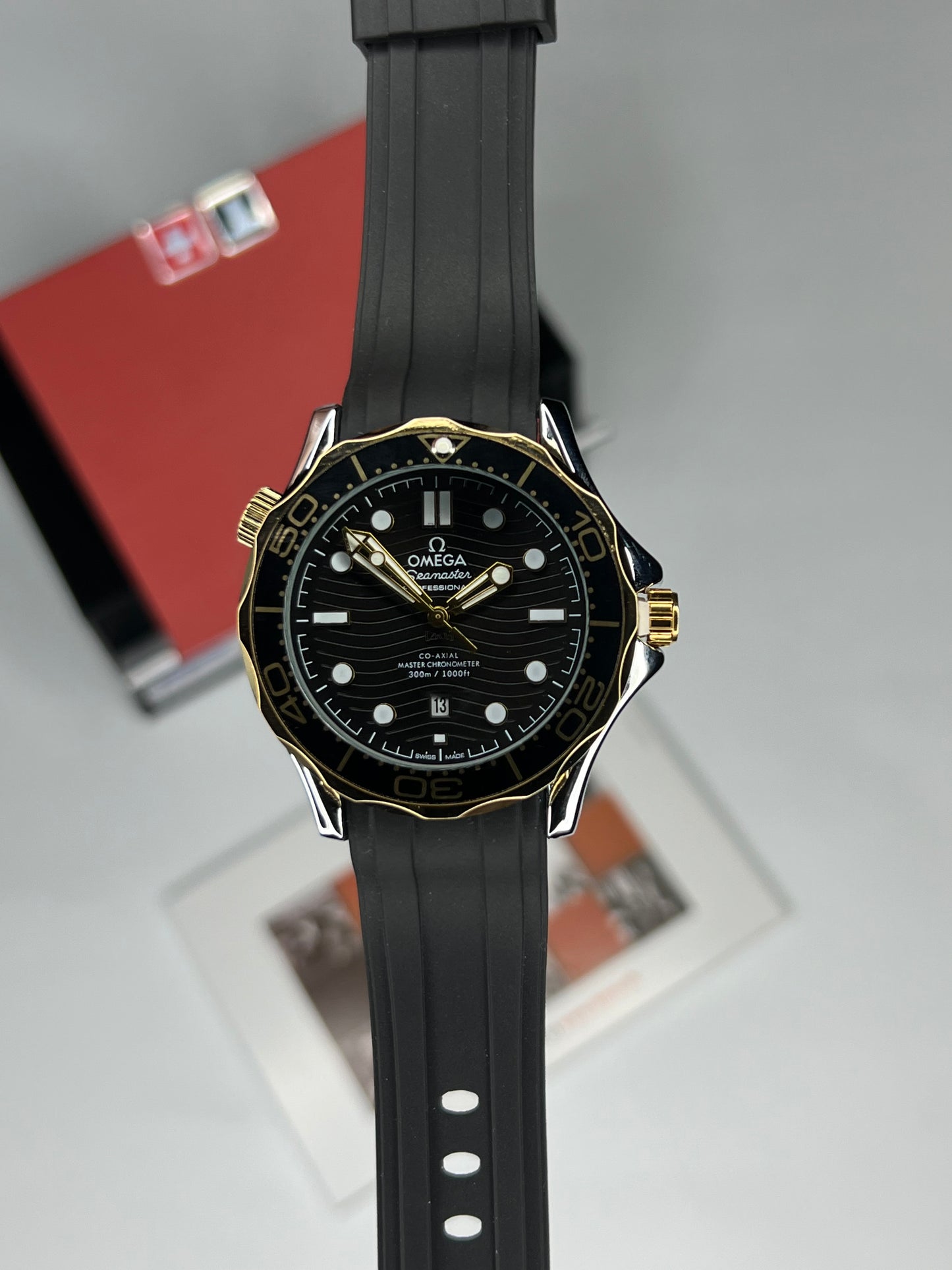 OMG Seamaster Silver Case