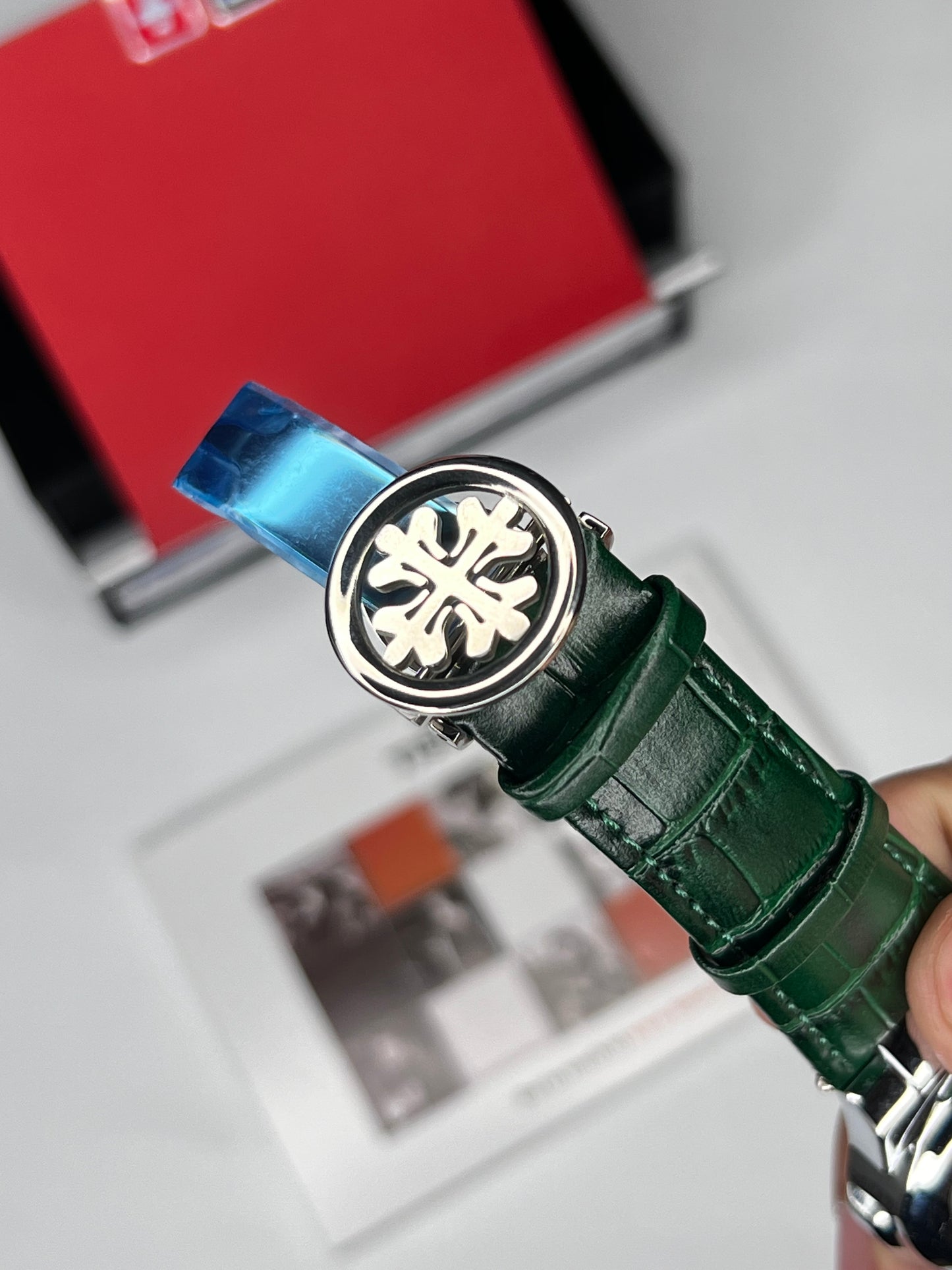 PP Nautilus Green ( Leather Strap )