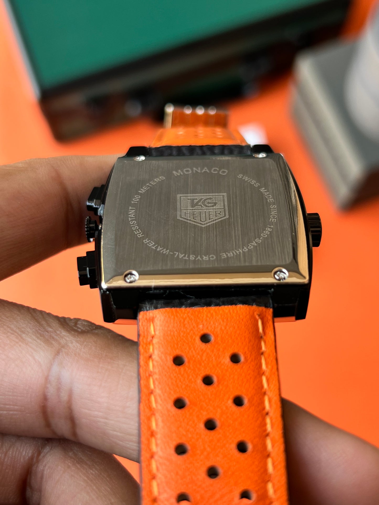 Tag Monaco Gulf All Chronograph working