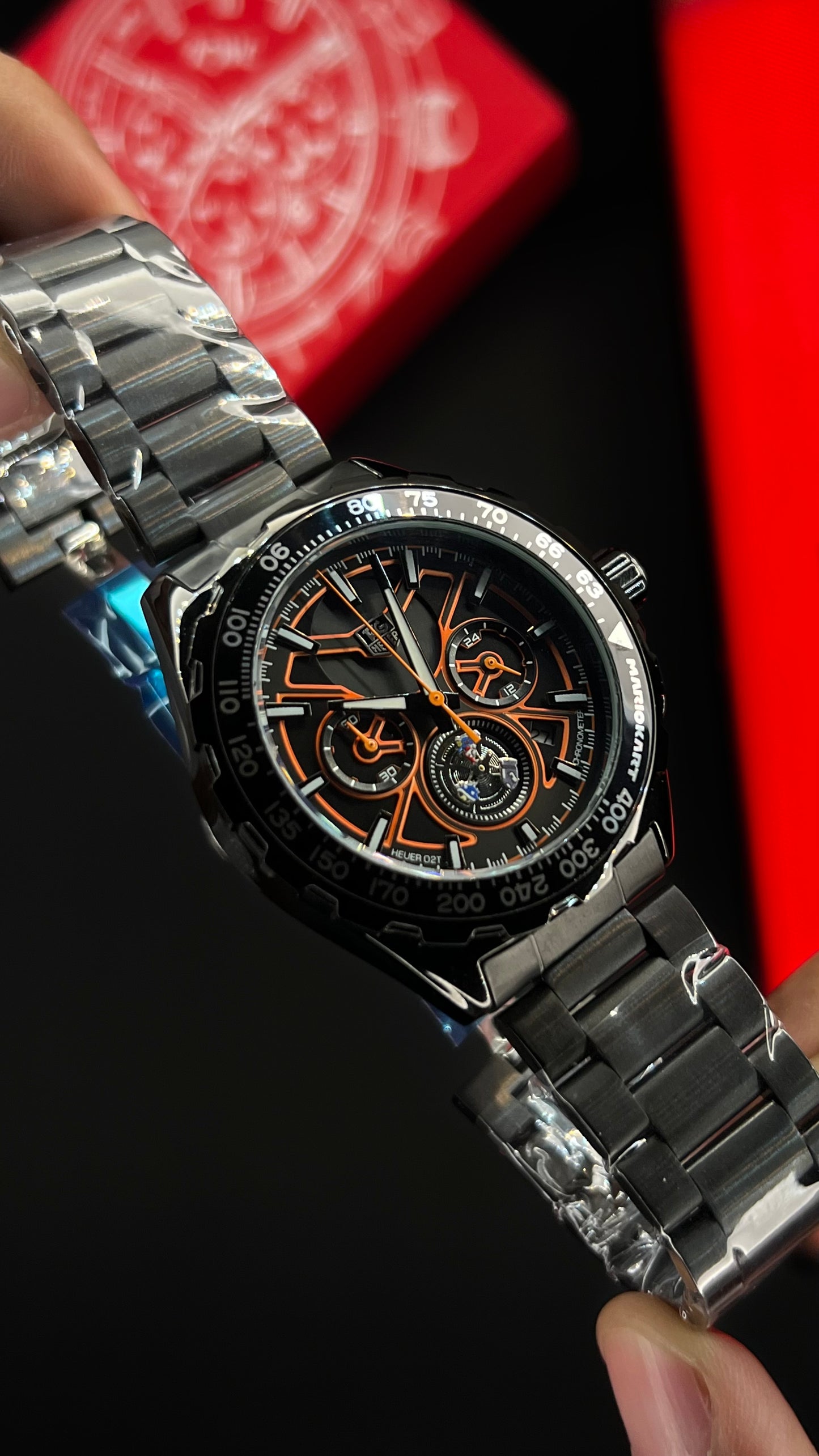 TG Ori - Orange Chronograph Japan Movt.