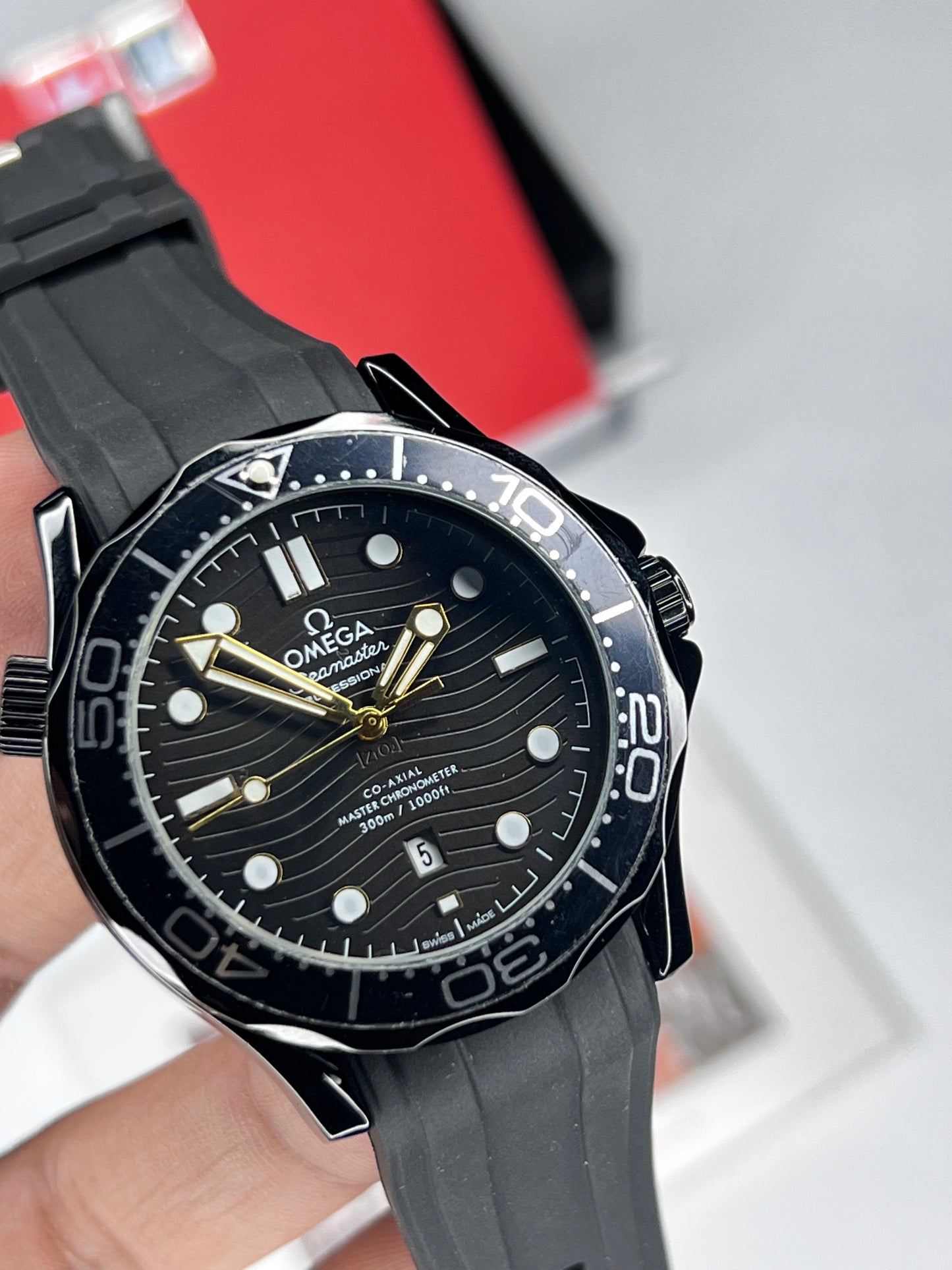OMG Seamaster Black Case