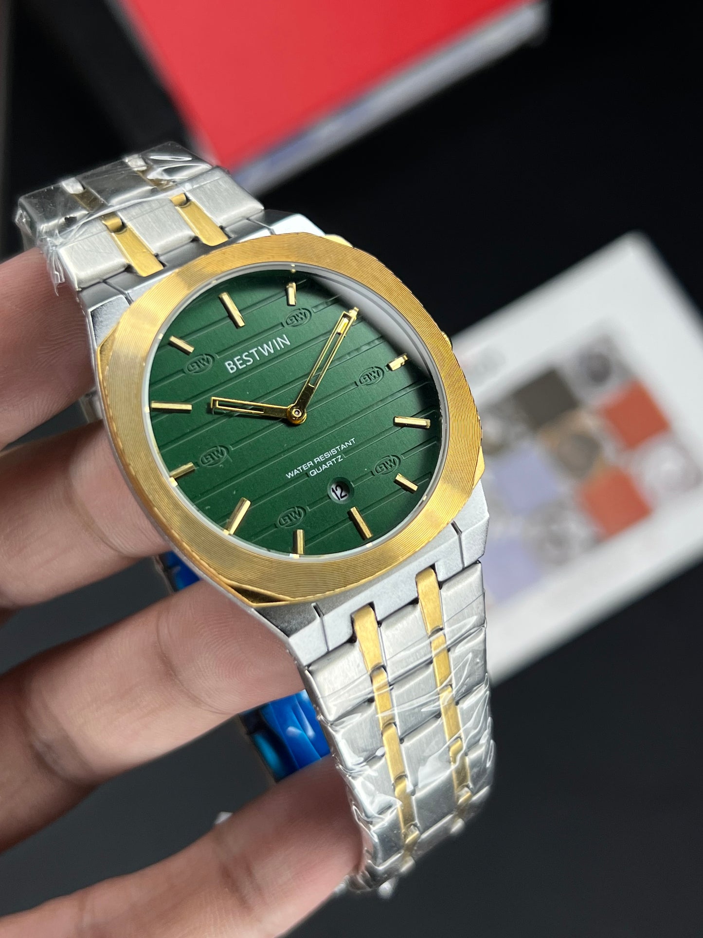 Bw Slimmy Green dial