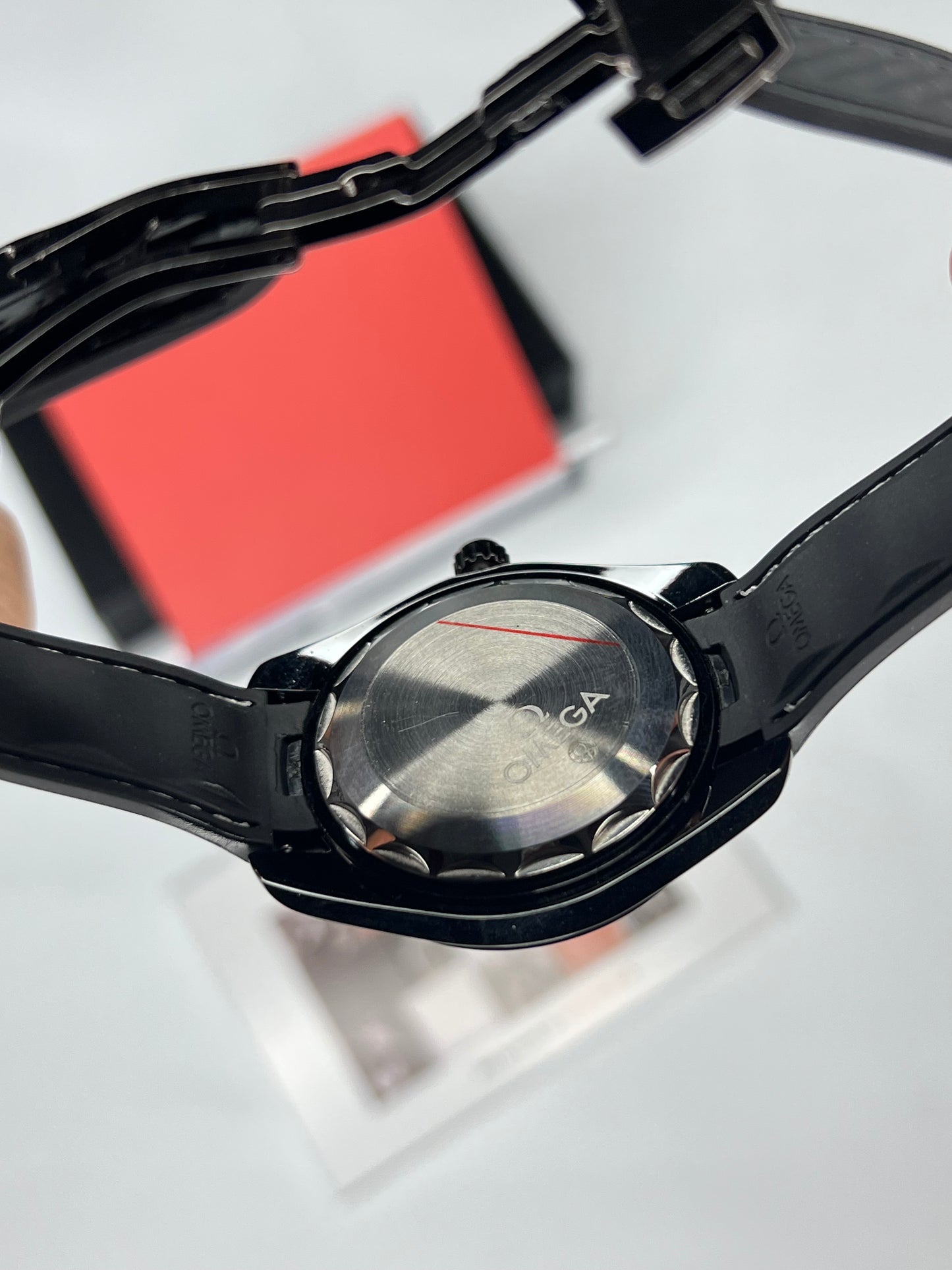 OMG Black Case Green dial