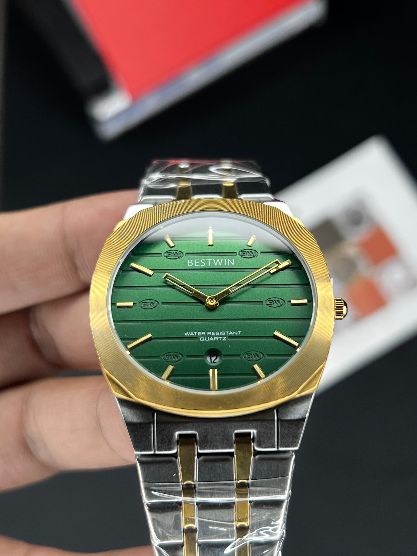 Bw Slimmy Green dial