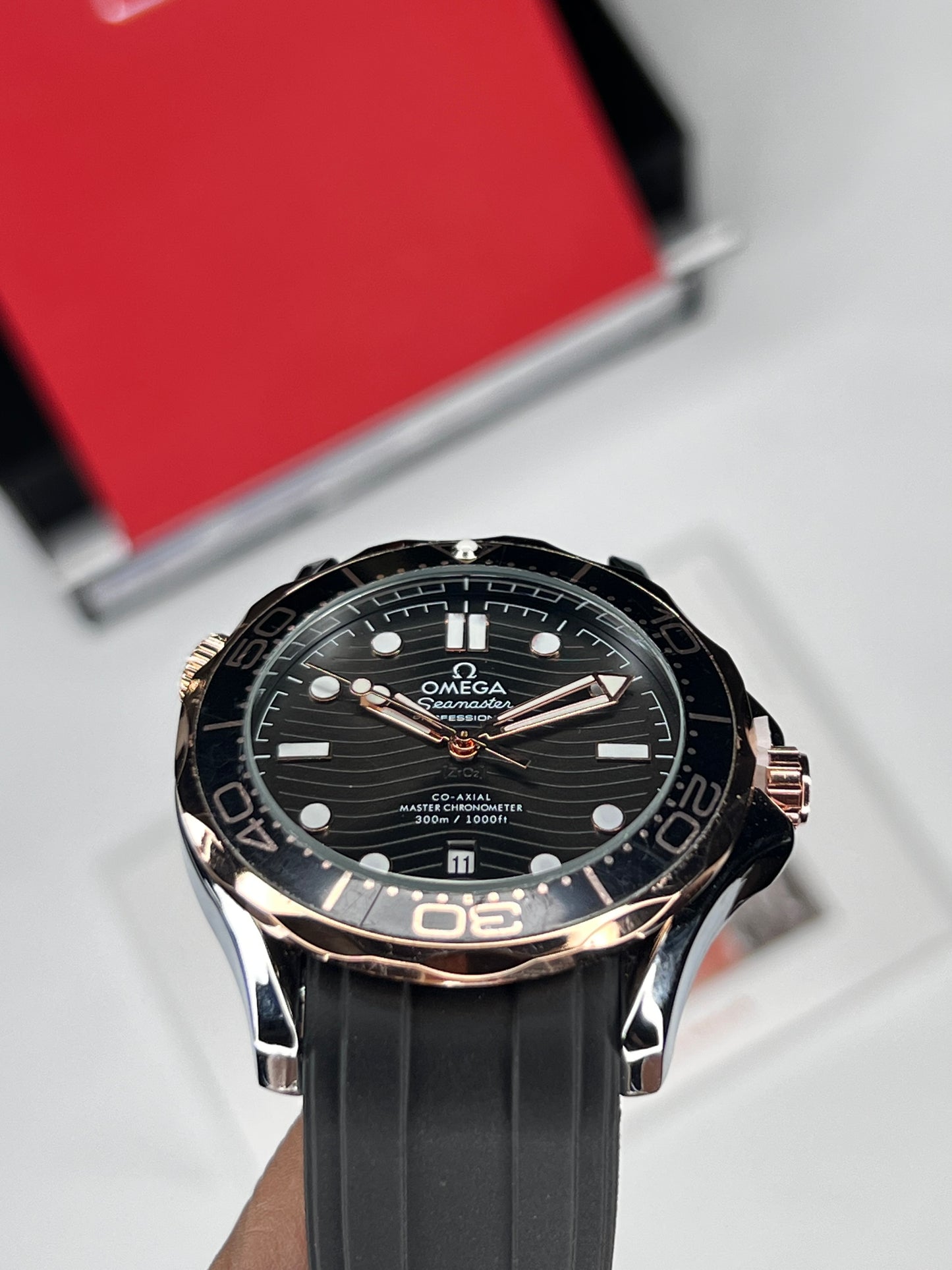 OMG SeaMaster Silver Case