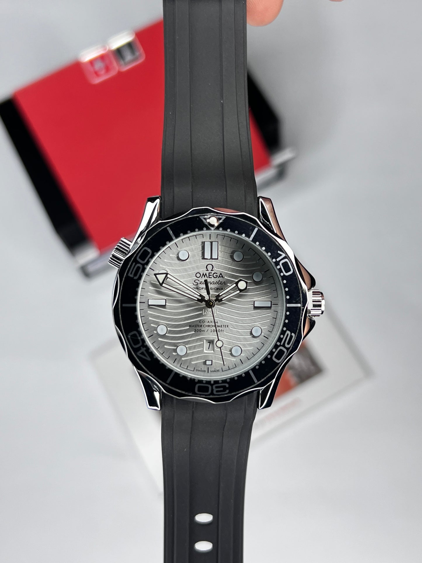 OMG SeaMaster Silver Case