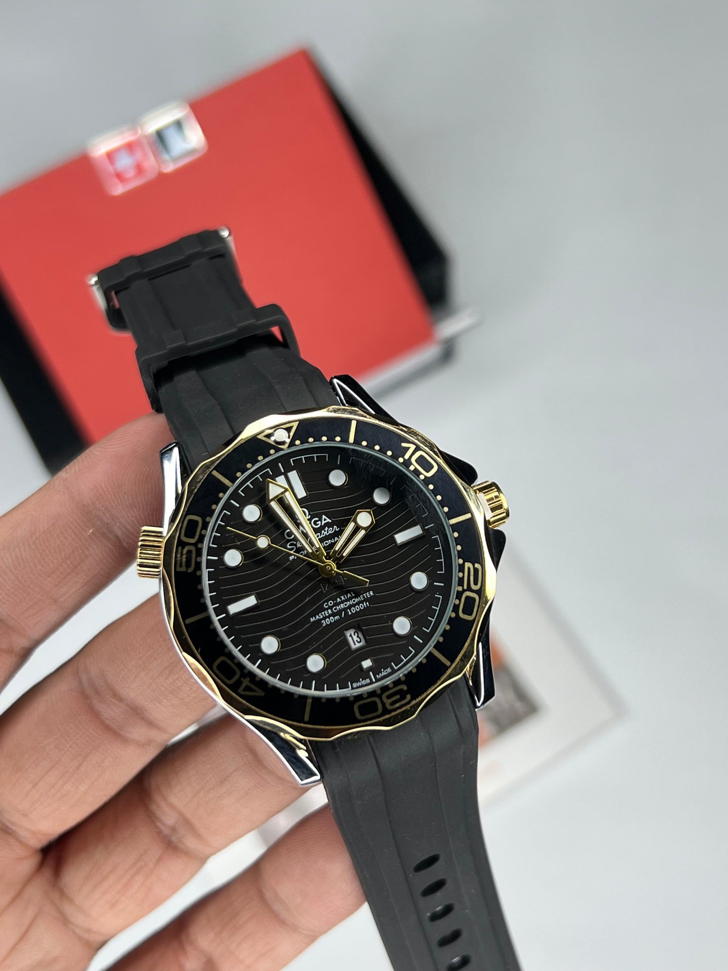 OMG Seamaster Silver Case