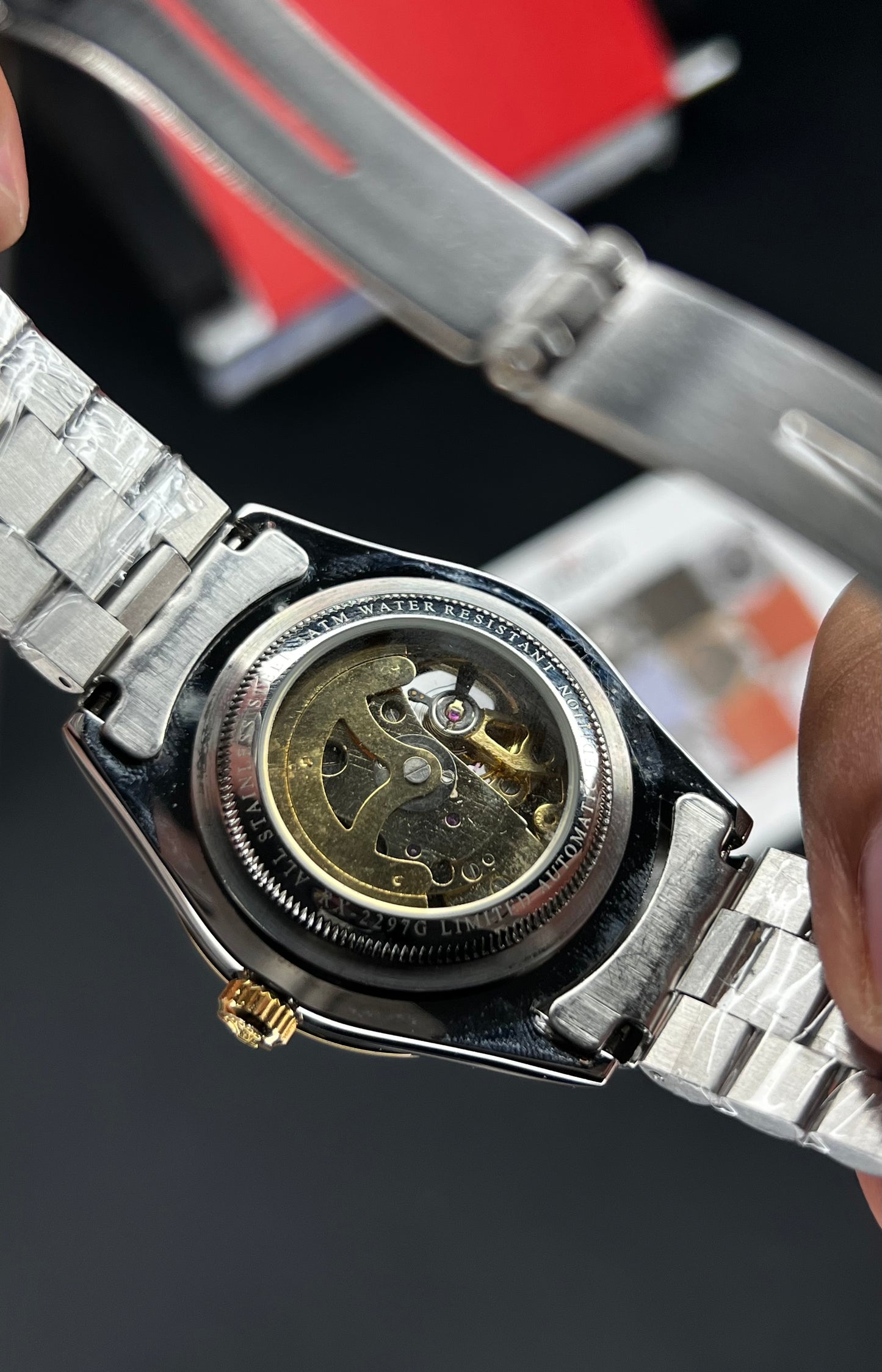 Rol£x Auto Black Dial