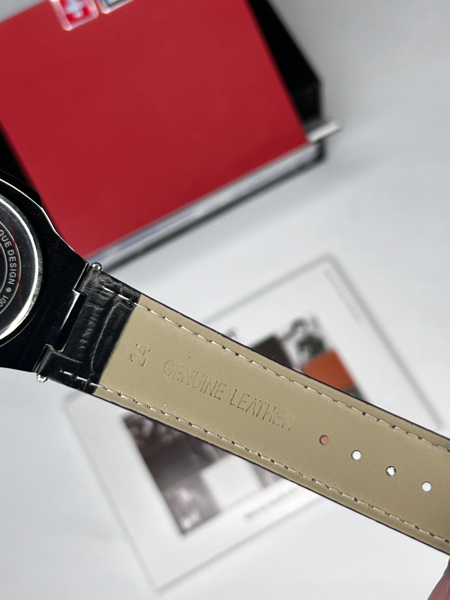 PP Nautilus Black ( Leather Strap )