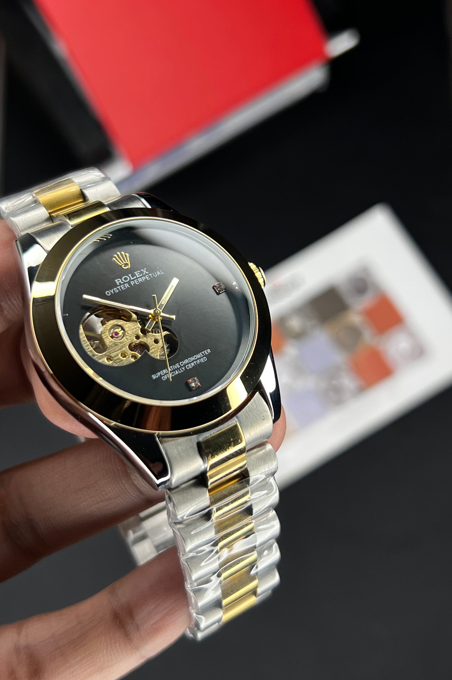 Rol£x Auto Black Dial
