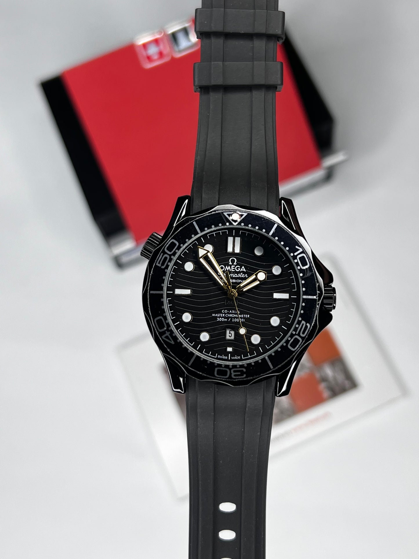 OMG Seamaster Black Case
