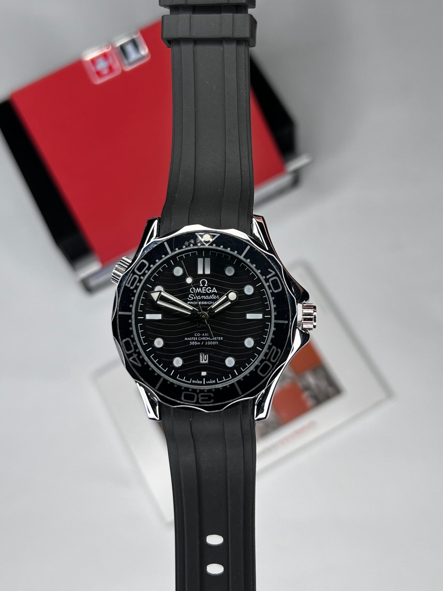 OMG SeaMaster Silver Case