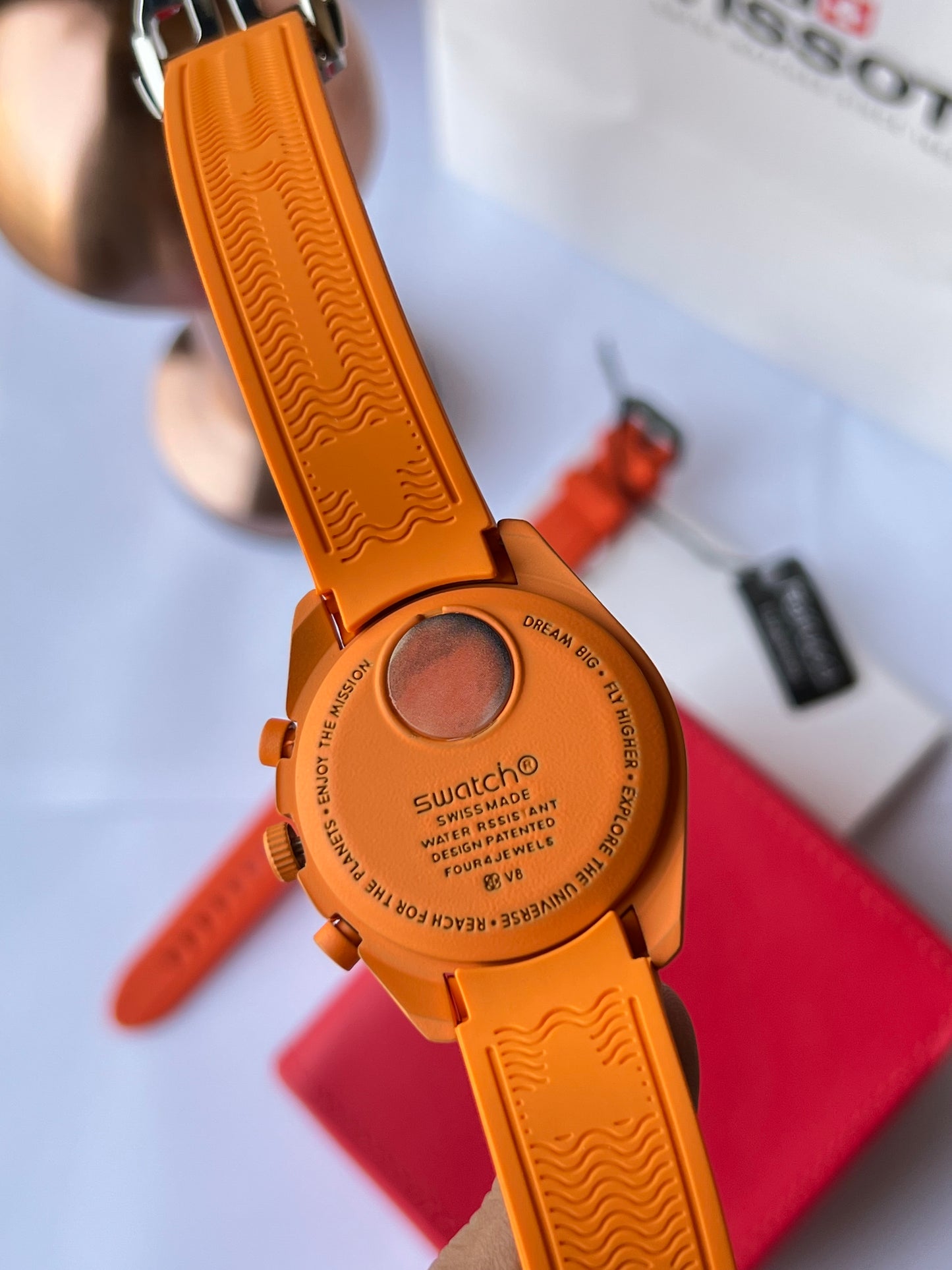 Omega Swatch Lava