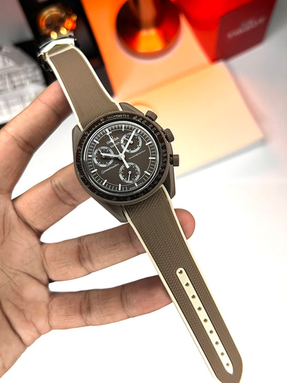 Omega Moonswatch Chocolate Brown