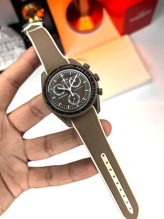 Omega Moonswatch Chocolate Brown