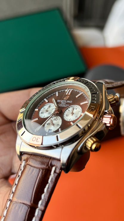 Bret-Ling Brown Chronograph