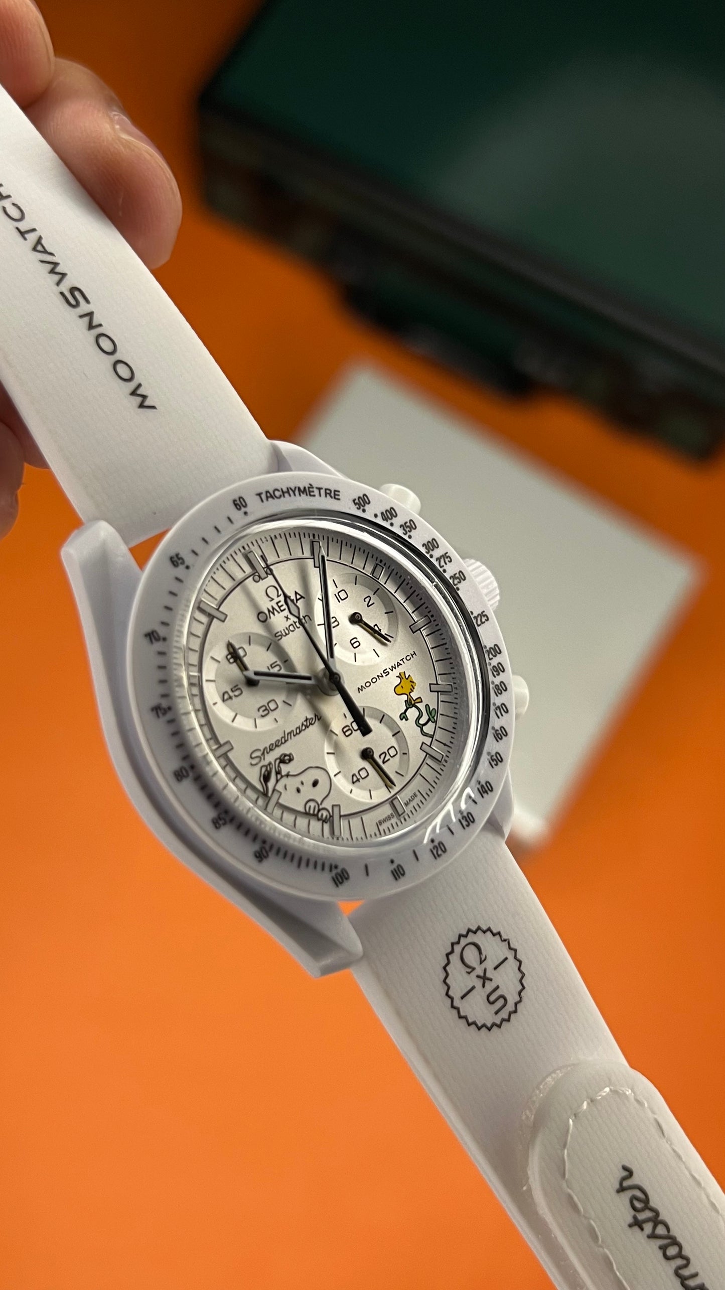 Swatch White ( Latest Edition)