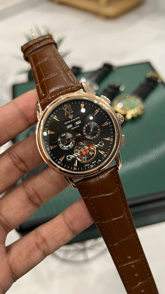 Patek Phillip Auto ( Black Copper )