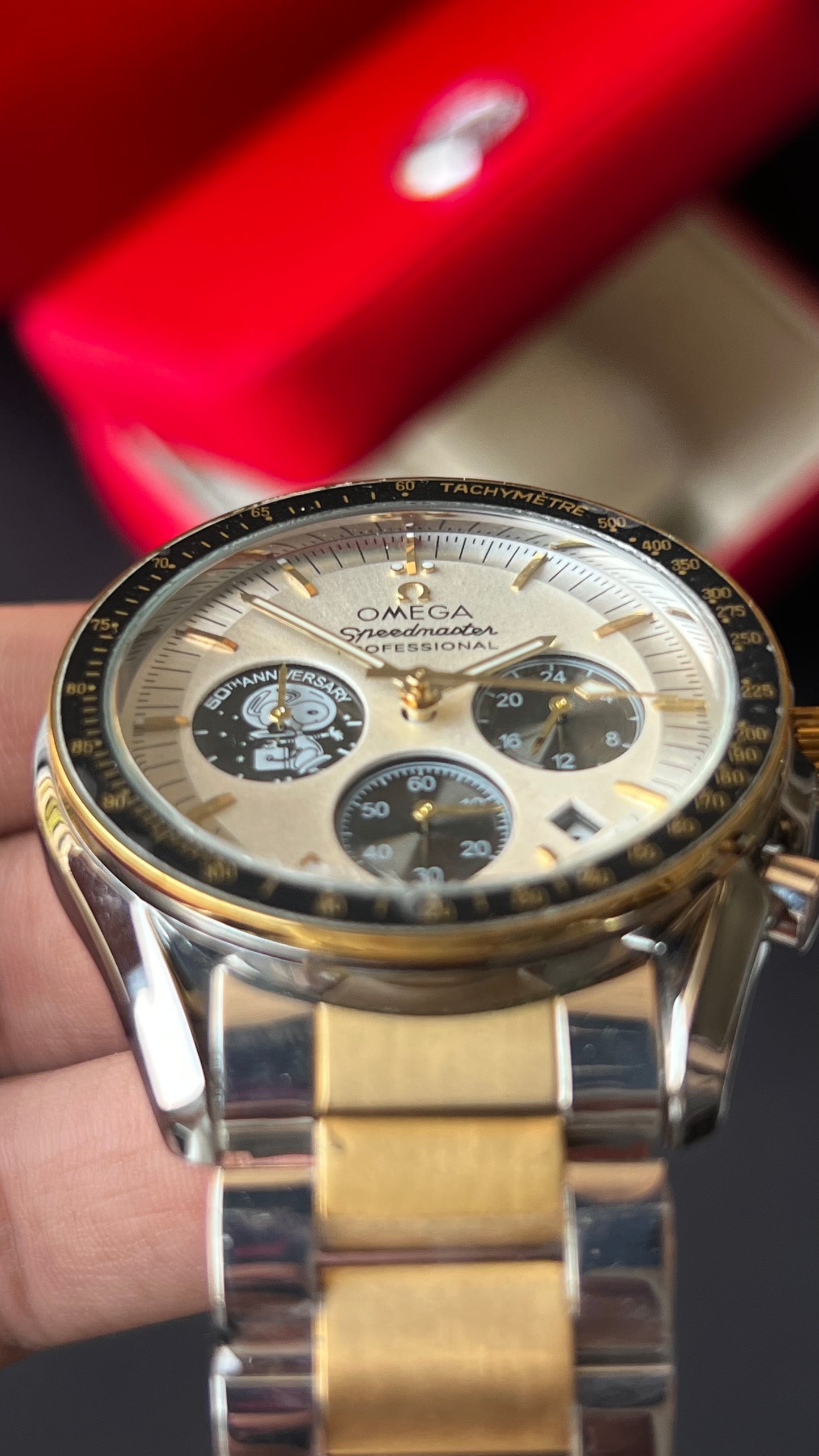 Omg Speedmaster Snoopy edt. ( Two Tone )