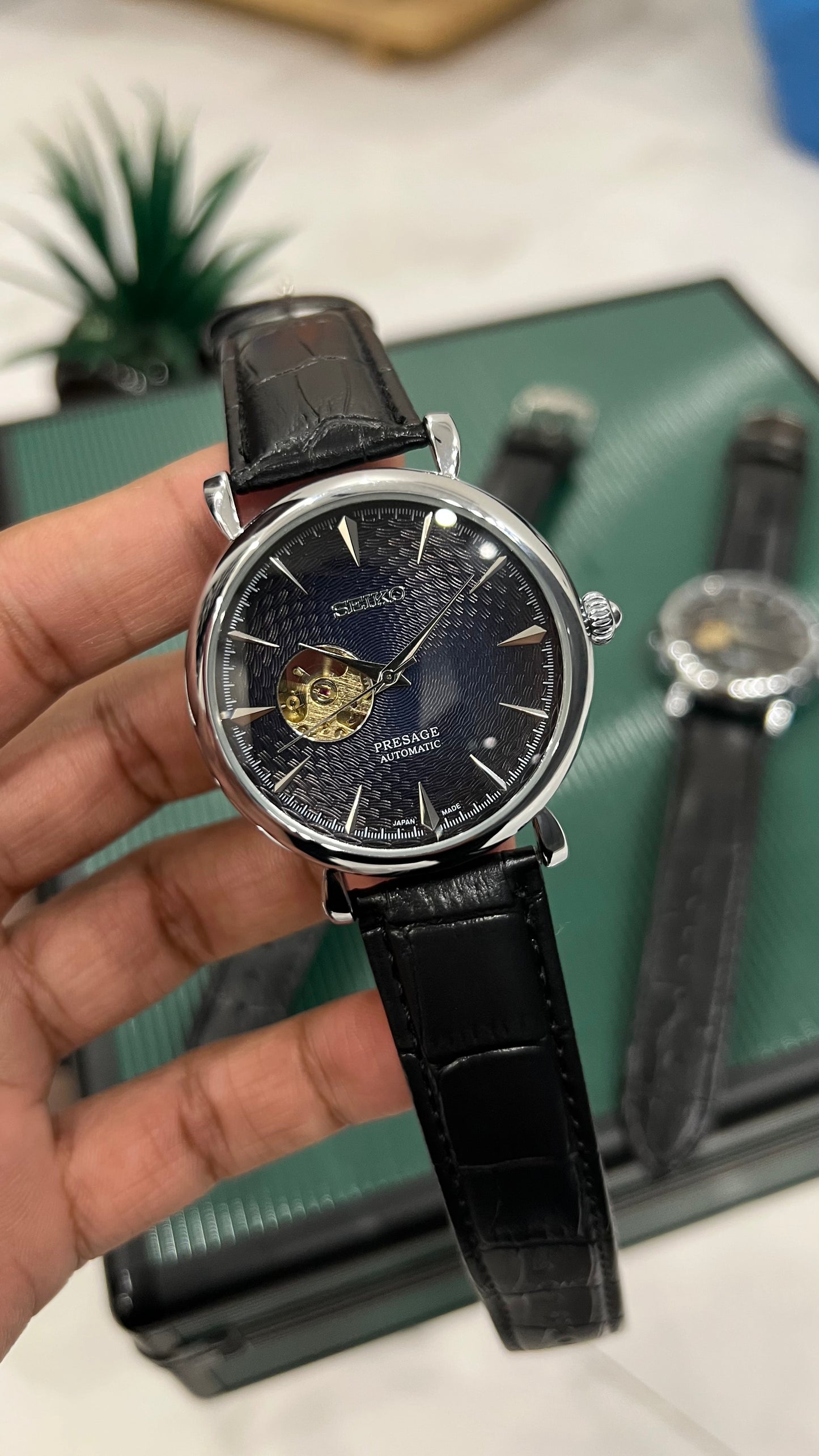 Seiko Presage Openheart ( Deep blue)