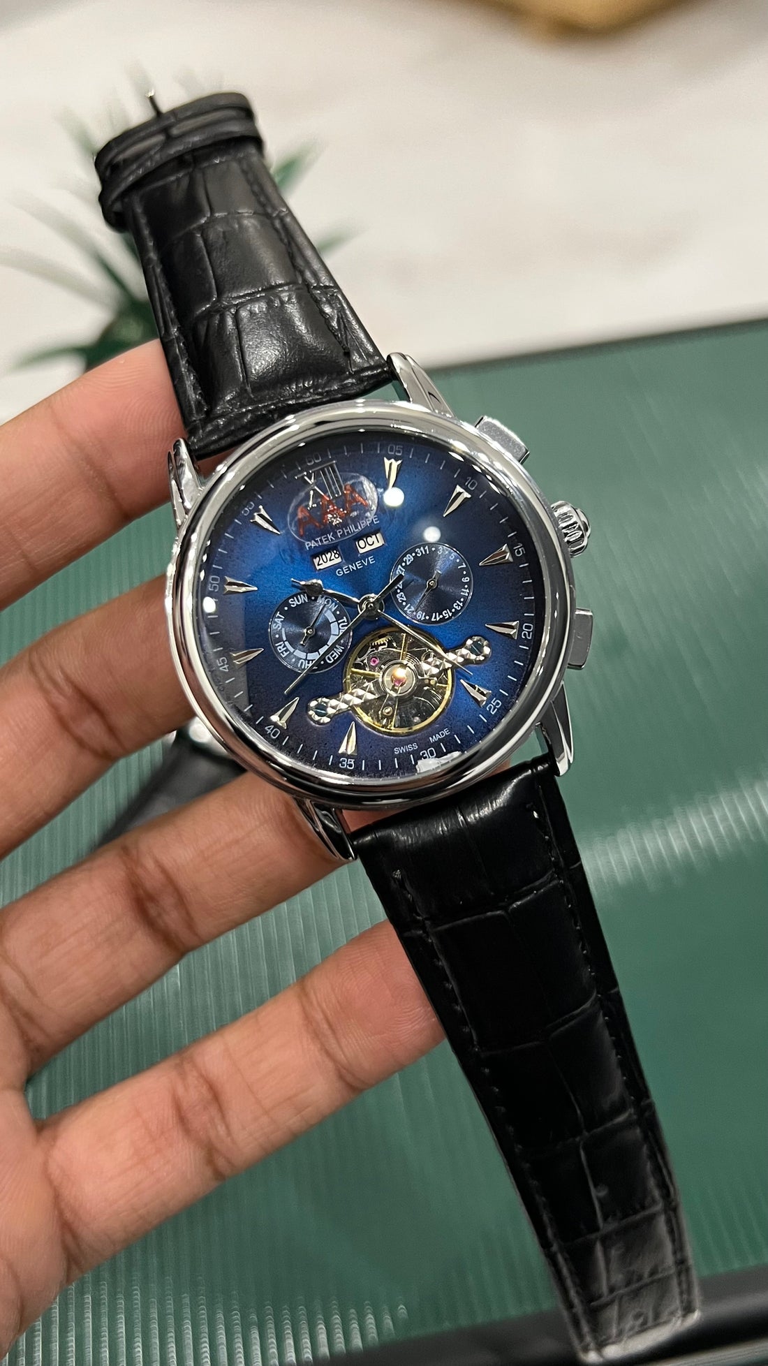 Patek Phillip Auto ( Blue )