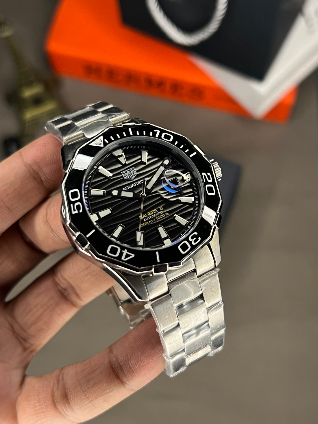 Tag Aquaracer Aquatic Waves Dial