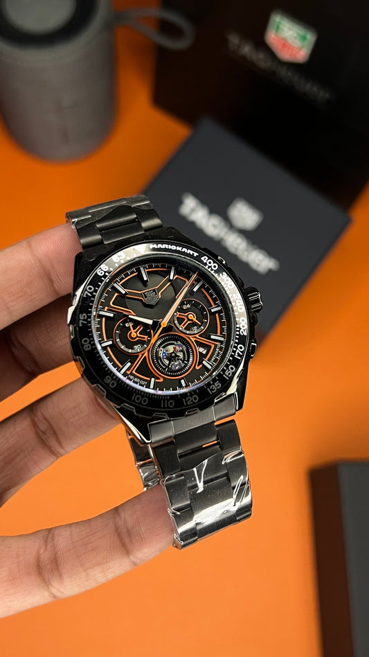 Tag Mariokart Orange ( Black Case)