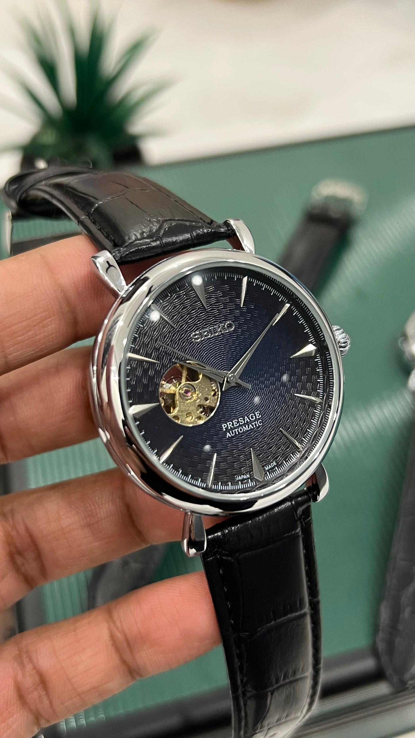 Seiko Presage Openheart ( Deep blue)