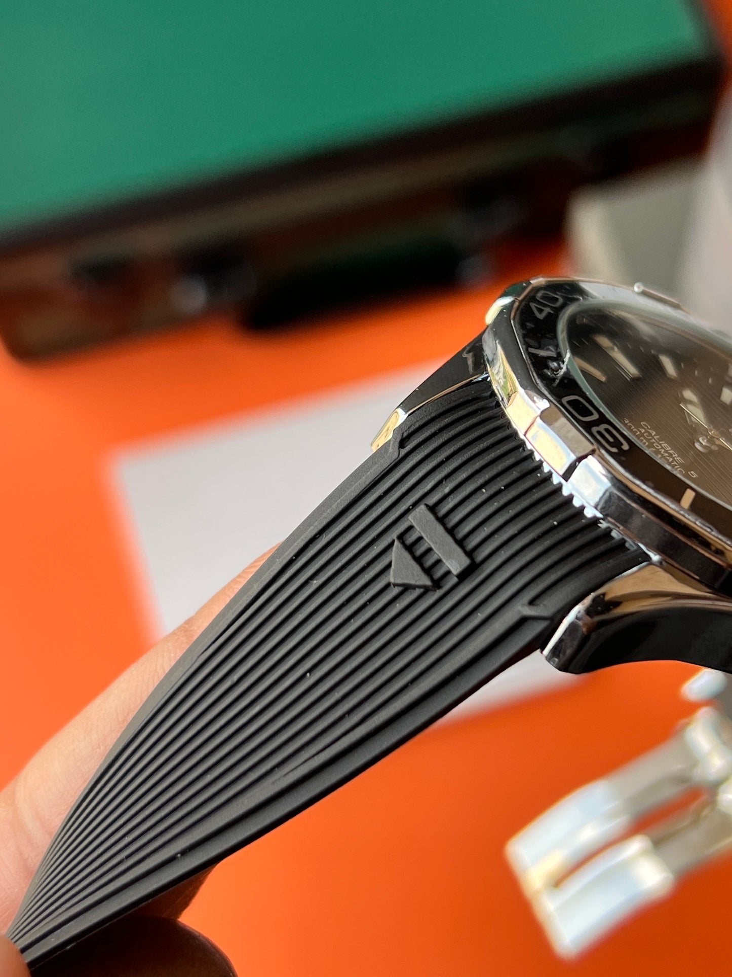 Tag Aquaracer Plain Black