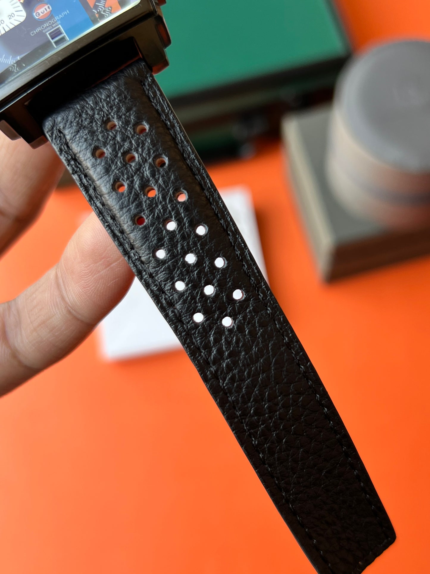 Tag Monaco Gulf All Chronograph working