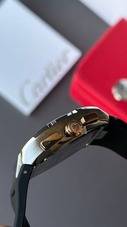 DZ chronograph ( Original ) Silver Case