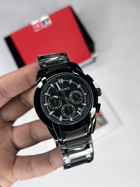 Versace Chronograph All black