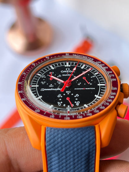 Omega Swatch Lava