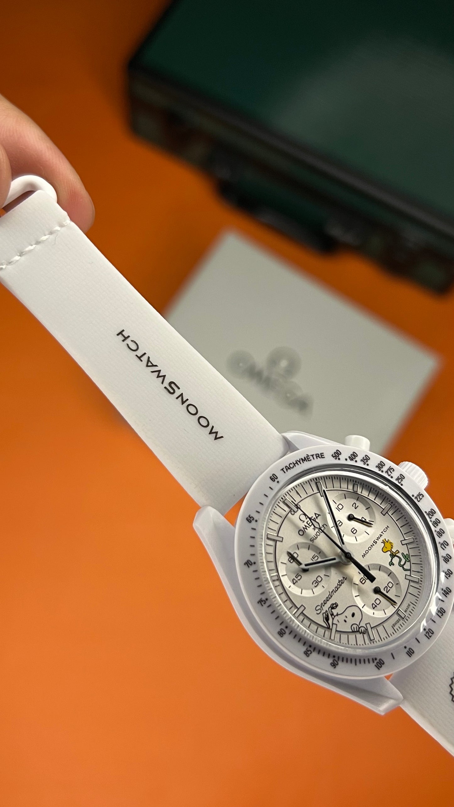 Swatch White ( Latest Edition)