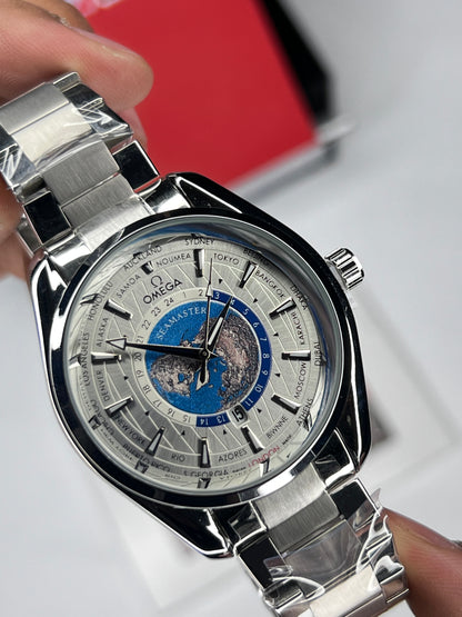 OMG SeaMaster World Silver Dial