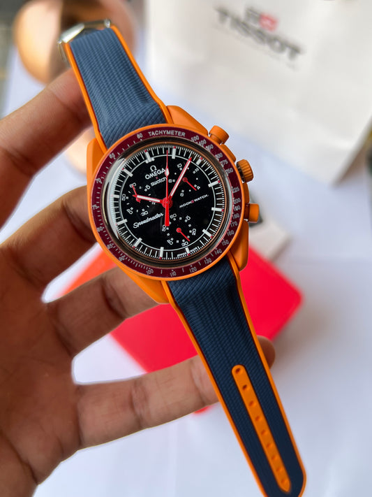 Omega Swatch Lava