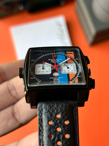 Tag Monaco Gulf All Chronograph working