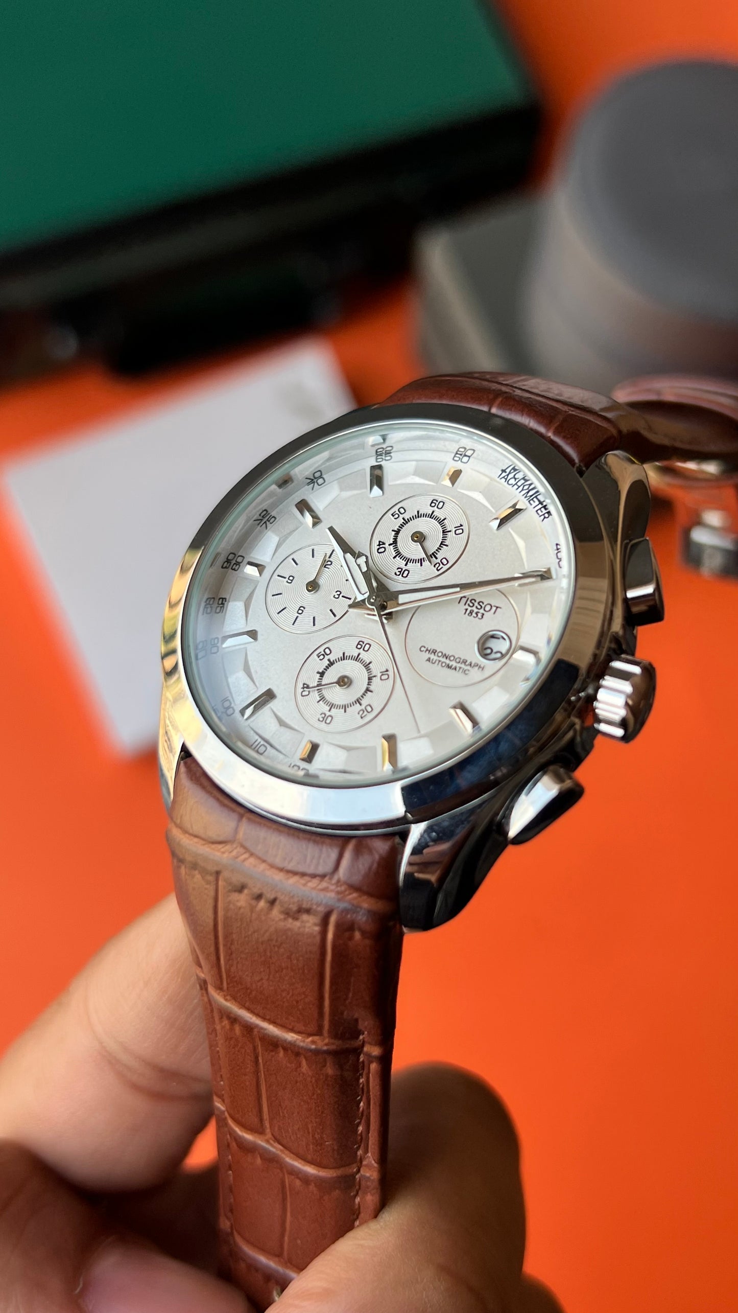 TT Chronograph White