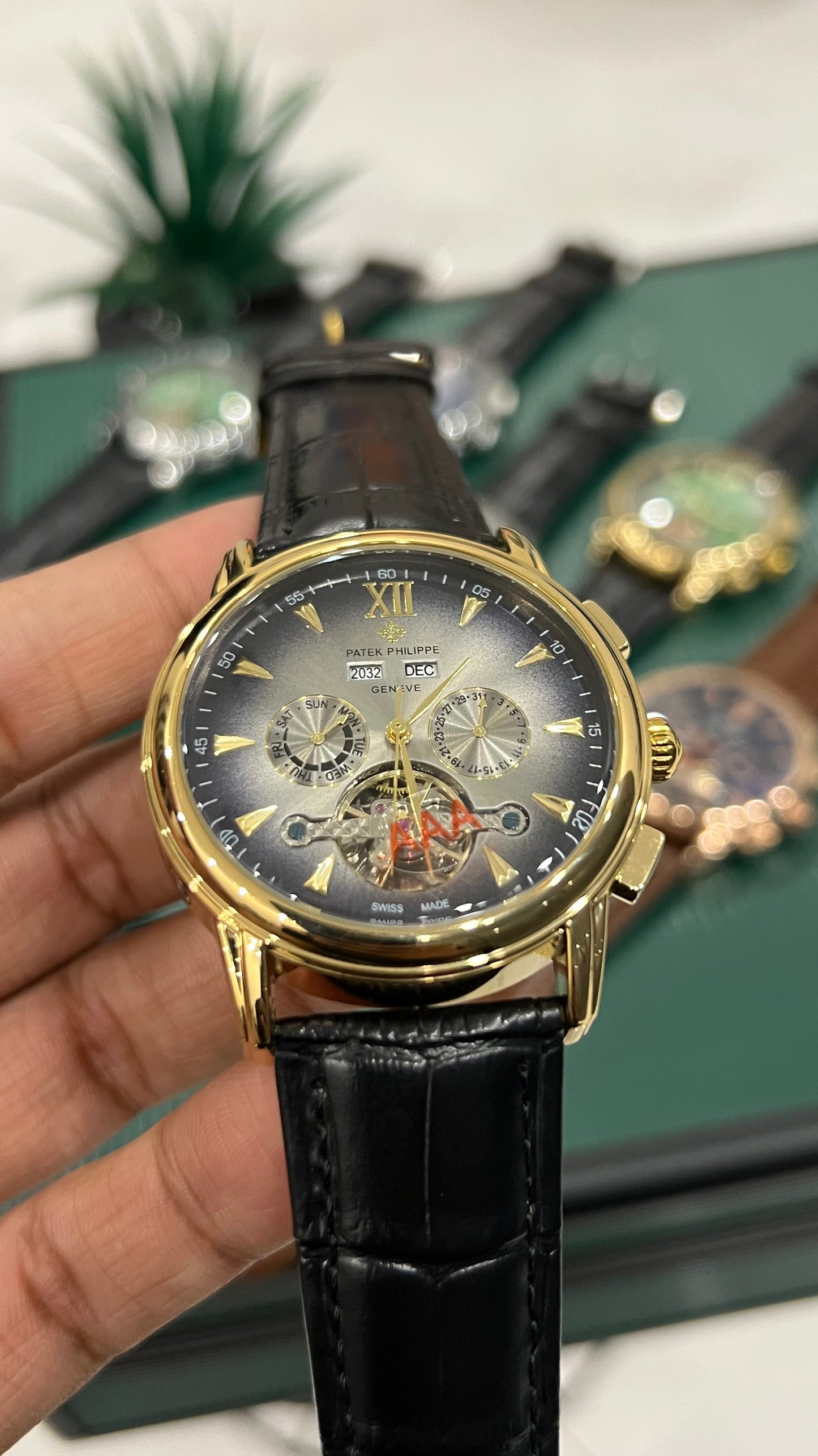 Patek Phillip Auto ( Goldie Grey )