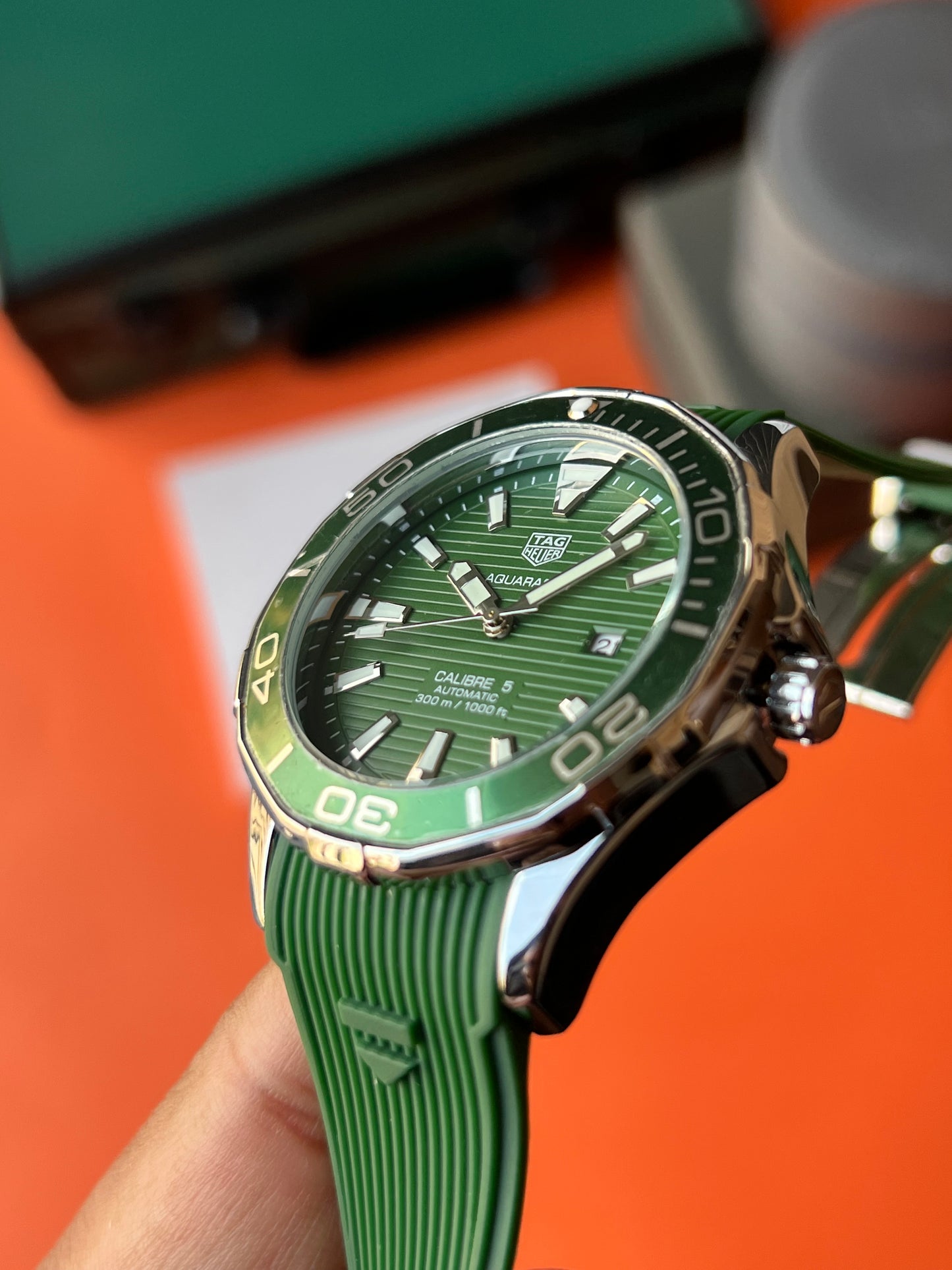 Tag Aquaracer Deep Green