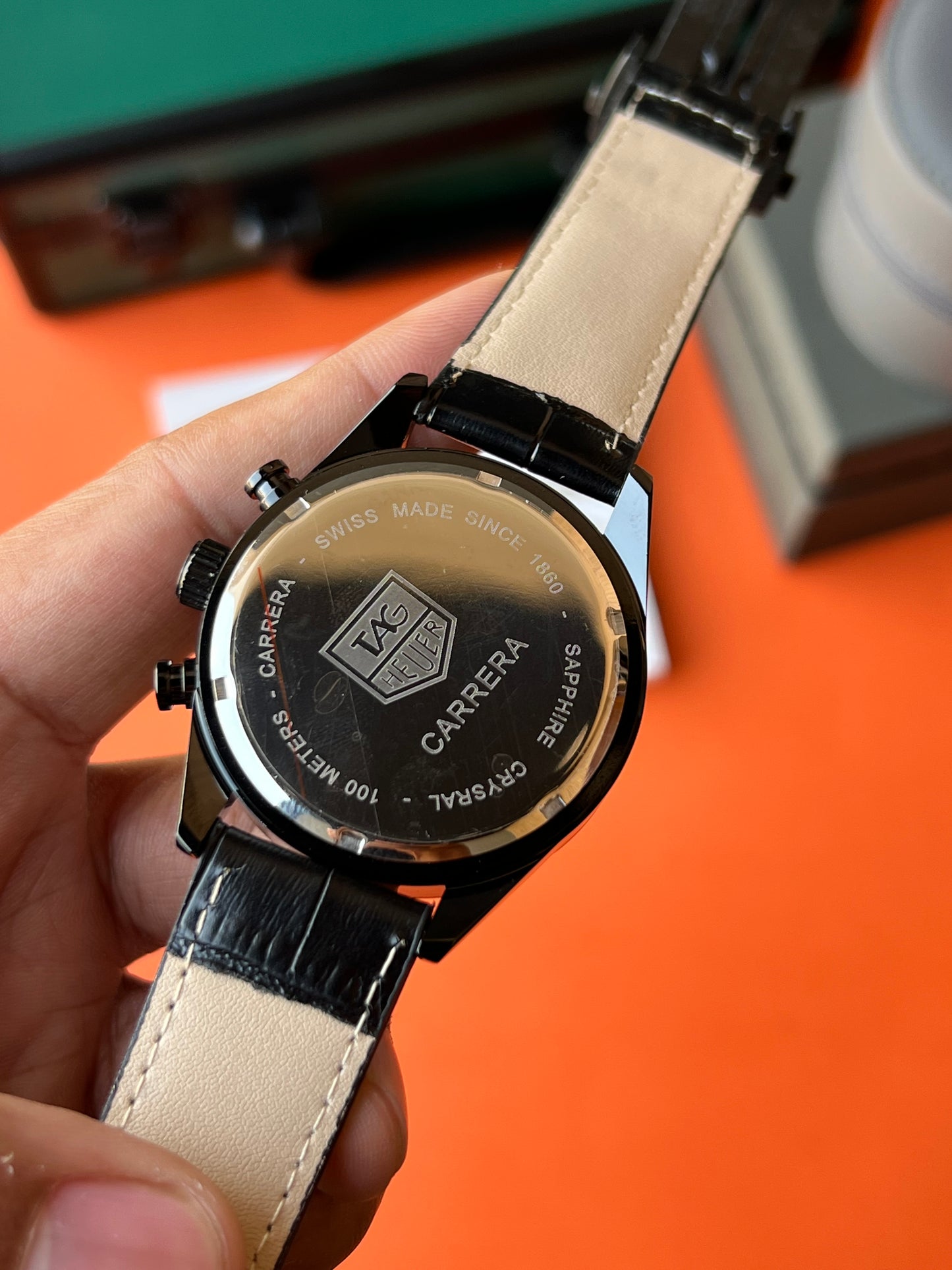 Tag Carrera Chronograph ( All Black )