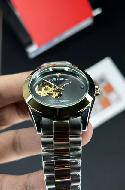 Rol£x Auto Black Dial