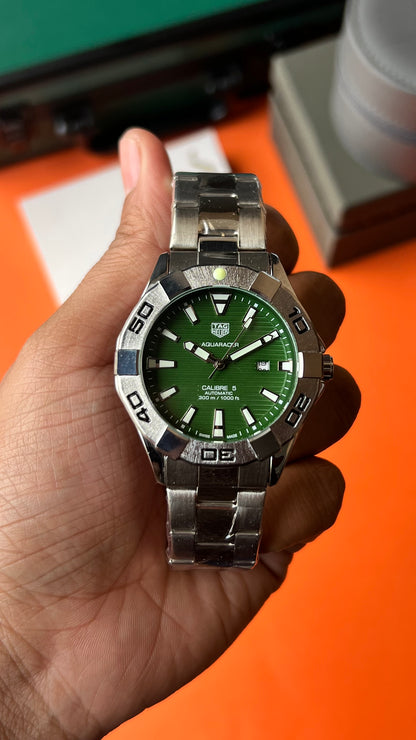 Tag Aquaracer Green ( Chain )